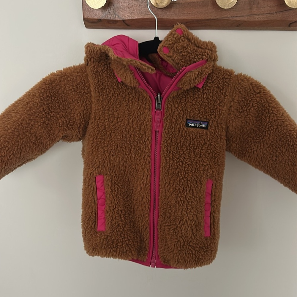 Patagonia Reversible Tribbles Hooded Jacket - Picture 3 of 4